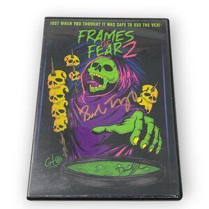Frames of Fear 2 DVD 2017 Signed Horror Anthology Unrated